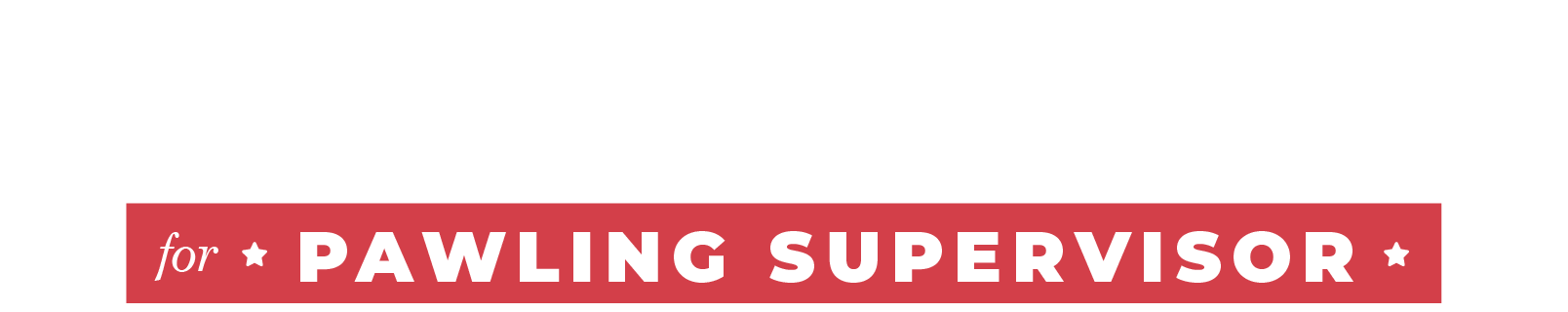 James Schmitt for Pawling Supervisor